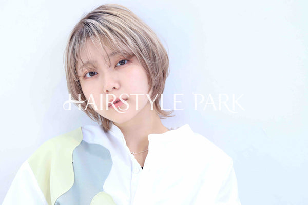 ヘアスタイル写真PhotoNo:367-2 (5) [ショートミディアム,レディース,カジュアル,カット,ダブルカラー,縦型 ]