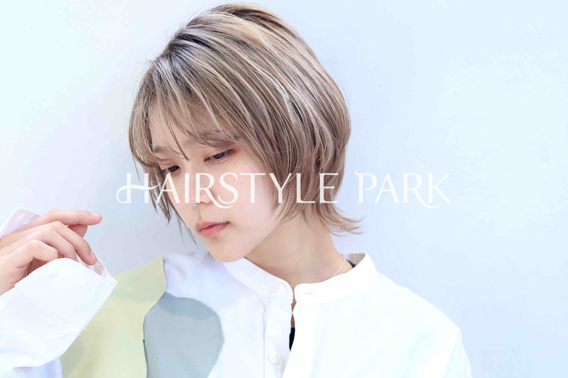 ヘアスタイル写真PhotoNo:367-2 (7) [ショートミディアム,レディース,カジュアル,カット,ダブルカラー,縦型 ]