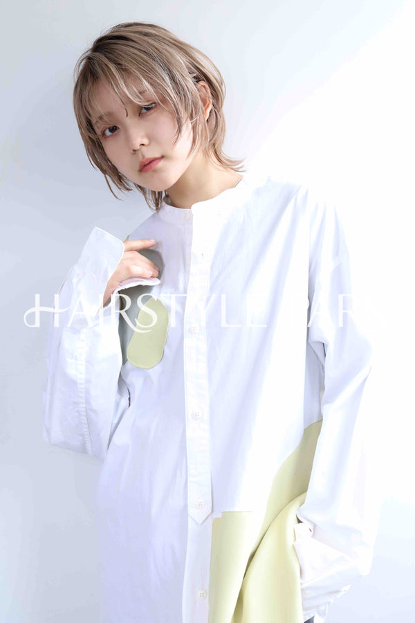 ヘアスタイル写真PhotoNo:367-3 (8) [ショートミディアム,レディース,カジュアル,カット,ダブルカラー,縦型 ]