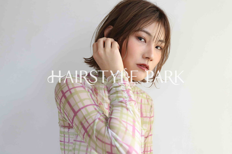 ヘアスタイル写真PhotoNo:368-1 (12) [ミディアム,レディース,ナチュラル,モテ・愛され,カラー,ダブルカラー,縦型 ]