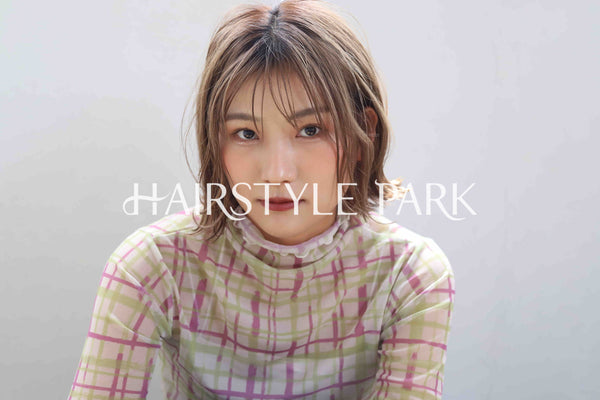 ヘアスタイル写真PhotoNo:368-1 (17) [ミディアム,レディース,ナチュラル,モテ・愛され,カラー,ダブルカラー,縦型 ]