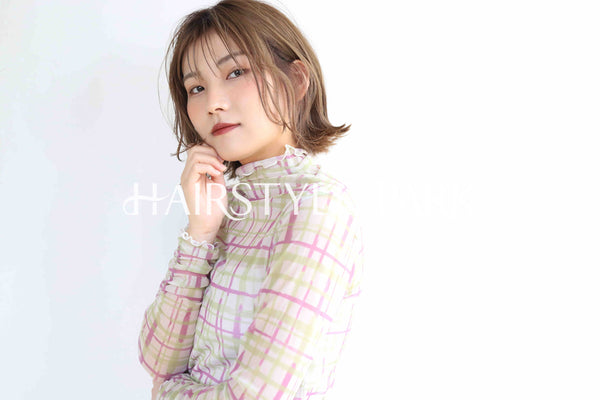 ヘアスタイル写真PhotoNo:368-1 (7) [ミディアム,レディース,ナチュラル,モテ・愛され,カラー,ダブルカラー,縦型 ]