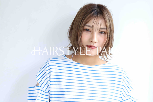 ヘアスタイル写真PhotoNo:368-2 (6) [ミディアム,レディース,ナチュラル,モテ・愛され,カラー,ダブルカラー,縦型 ]