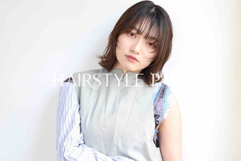 ヘアスタイル写真PhotoNo:369-1 (3) [ミディアム,レディース,カジュアル,カラー,縦型 ]