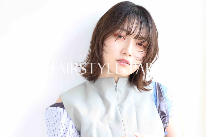 ヘアスタイル写真PhotoNo:369-1 (5) [ミディアム,レディース,カジュアル,カラー,縦型 ]