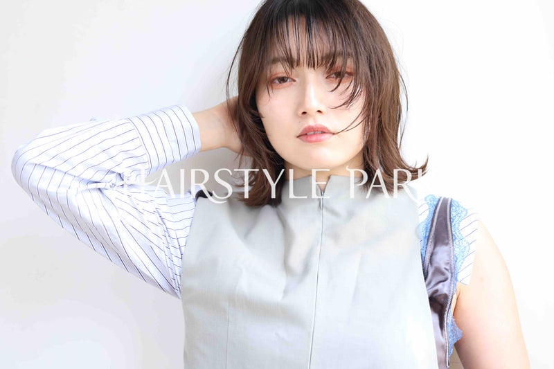 ヘアスタイル写真PhotoNo:369-1 (6) [ミディアム,レディース,カジュアル,カラー,縦型 ]