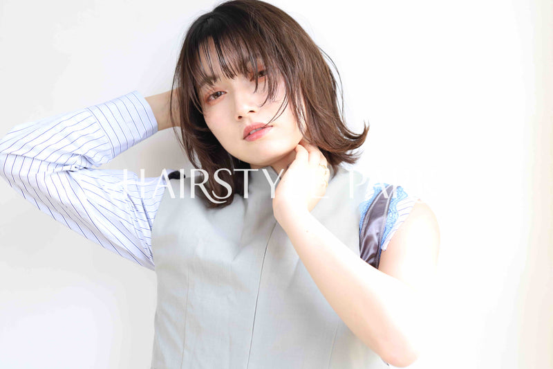 ヘアスタイル写真PhotoNo:369-1 (7) [ミディアム,レディース,カジュアル,カラー,縦型 ]