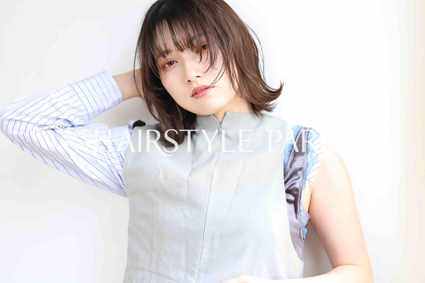 ヘアスタイル写真PhotoNo:369-1 (8) [ミディアム,レディース,カジュアル,カラー,縦型 ]