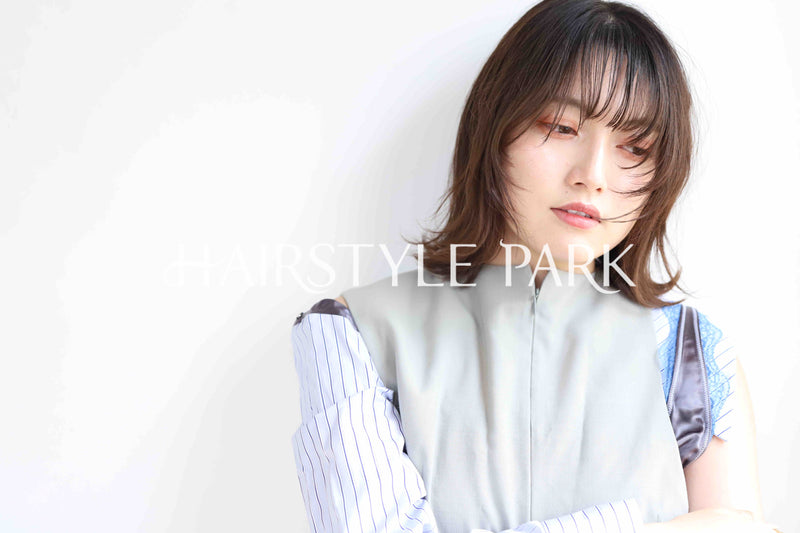 ヘアスタイル写真PhotoNo:369-1 (9) [ミディアム,レディース,カジュアル,カラー,縦型 ]