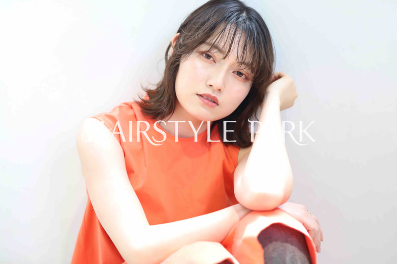 ヘアスタイル写真PhotoNo:369-2 (10) [ミディアム,レディース,カジュアル,カラー,パーマ,縦型 ]