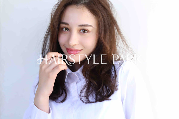 ヘアスタイル写真PhotoNo:371-1 (5) [ロング,レディース,ナチュラル,オフィス / コンサバ,クール / かっこいい,カット,パーマ,縦型 ]