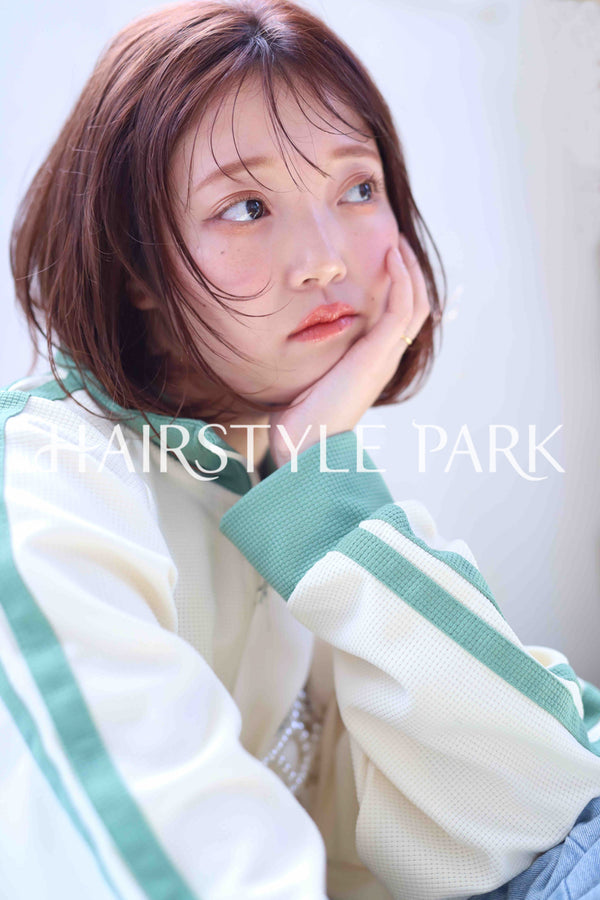 ヘアスタイル写真PhotoNo:372-2 (10) [ミディアム,レディース,モテ・愛され,カジュアル,カット,カラー,縦型 ]