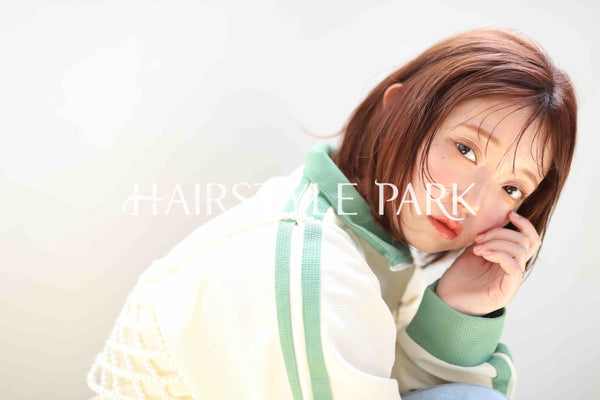ヘアスタイル写真PhotoNo:372-2 (25) [ミディアム,レディース,モテ・愛され,カジュアル,カット,カラー,縦型 ]