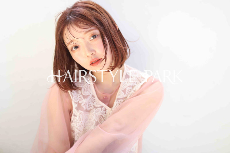 ヘアスタイル写真PhotoNo:372-3 (12) [ミディアム,レディース,モテ・愛され,カジュアル,カット,カラー,縦型 ]
