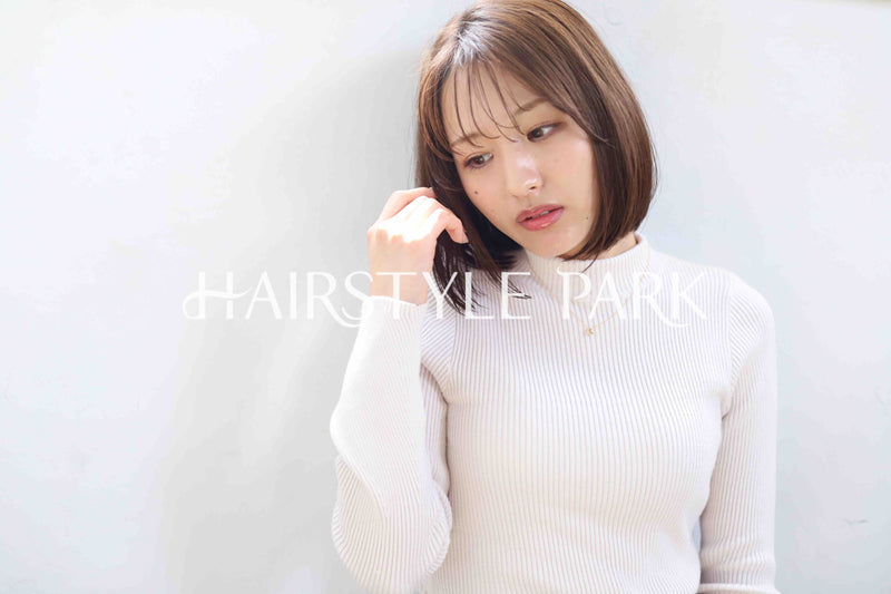 ヘアスタイル写真PhotoNo:373-1 (15) [ミディアム,レディース,ナチュラル,オフィス / コンサバ,カジュアル,カット,カラー,縦型 ]