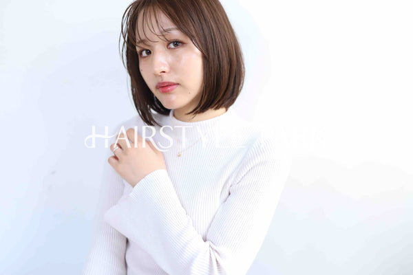 ヘアスタイル写真PhotoNo:373-1 (2) [ミディアム,レディース,ナチュラル,オフィス / コンサバ,カジュアル,カット,カラー,縦型 ]