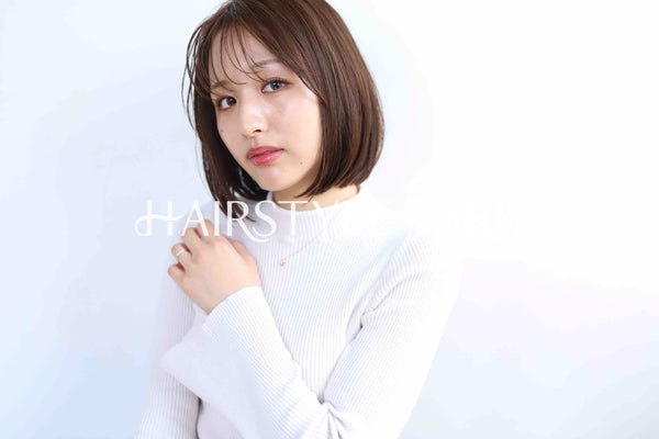 ヘアスタイル写真PhotoNo:373-1 (3) [ミディアム,レディース,ナチュラル,オフィス / コンサバ,カジュアル,カット,カラー,縦型 ]