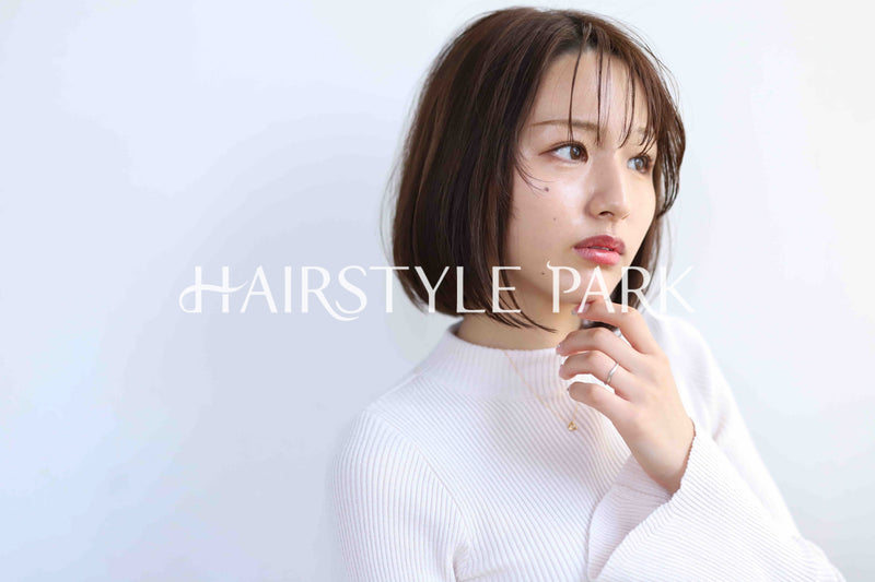 ヘアスタイル写真PhotoNo:373-1 (9) [ミディアム,レディース,ナチュラル,オフィス / コンサバ,カジュアル,カット,カラー,縦型 ]