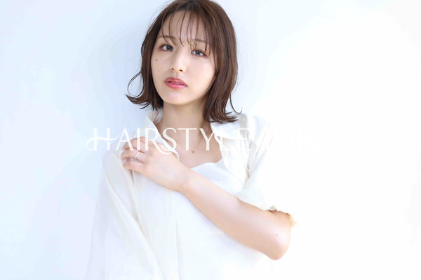 ヘアスタイル写真PhotoNo:373-2 (11) [ミディアム,レディース,ナチュラル,モテ・愛され,カジュアル,カット,カラー,縦型 ]