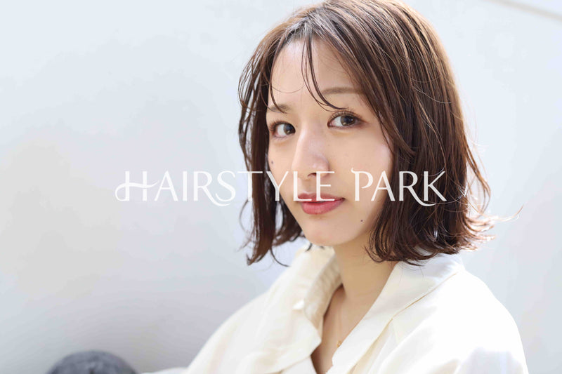ヘアスタイル写真PhotoNo:373-2 (25) [ミディアム,レディース,ナチュラル,モテ・愛され,カジュアル,カット,カラー,縦型 ]