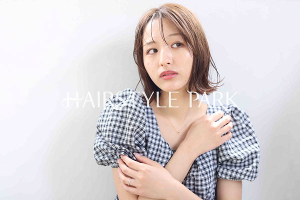 ヘアスタイル写真PhotoNo:373-3 (16) [ミディアム,レディース,ナチュラル,モテ・愛され,カジュアル,カット,カラー,縦型 ]