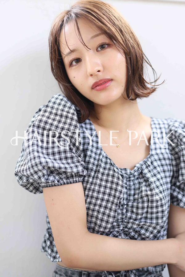 ヘアスタイル写真PhotoNo:373-3 (17) [ミディアム,レディース,ナチュラル,モテ・愛され,カジュアル,カット,カラー,縦型 ]