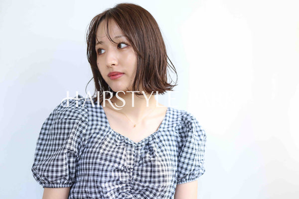 ヘアスタイル写真PhotoNo:373-3 (4) [ミディアム,レディース,ナチュラル,モテ・愛され,カジュアル,カット,カラー,縦型 ]