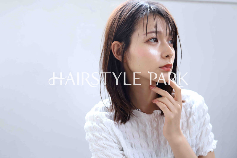 ヘアスタイル写真PhotoNo:374-1 (8) [ミディアムロング,レディース,ナチュラル,オフィス / コンサバ,クール / かっこいい,カット,カラー,縦型 ]
