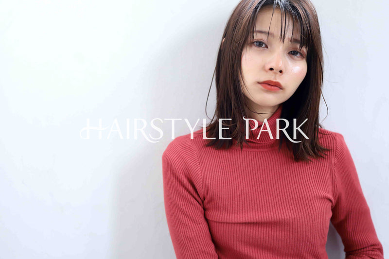ヘアスタイル写真PhotoNo:374-3 (16) [ミディアムロング,レディース,ナチュラル,オフィス / コンサバ,クール / かっこいい,カット,カラー,縦型 ]