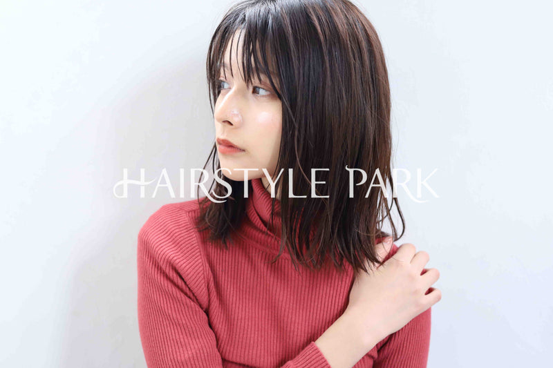 ヘアスタイル写真PhotoNo:374-3 (20) [ミディアムロング,レディース,ナチュラル,オフィス / コンサバ,クール / かっこいい,カット,カラー,縦型 ]