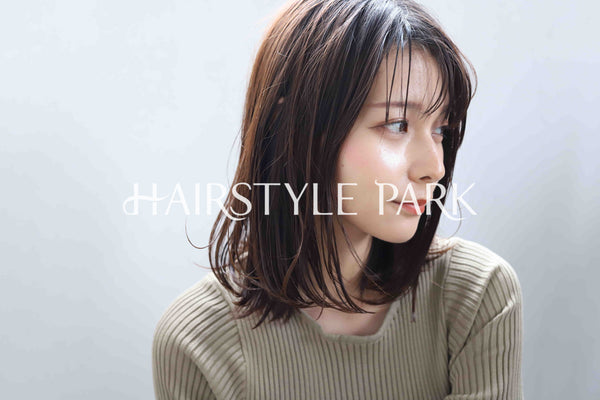 ヘアスタイル写真PhotoNo:374-5 (19) [ミディアムロング,レディース,ナチュラル,オフィス / コンサバ,クール / かっこいい,カット,カラー,縦型 ]