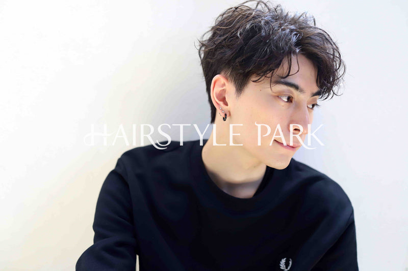 ヘアスタイル写真PhotoNo:375-1 (11) [ショート,ベリーショート,メンズ,カジュアル,クール / かっこいい,カット,パーマ,縦型 ]