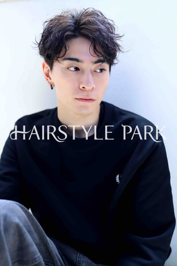ヘアスタイル写真PhotoNo:375-1 (16) [ショート,ベリーショート,メンズ,カジュアル,クール / かっこいい,カット,パーマ,縦型 ]