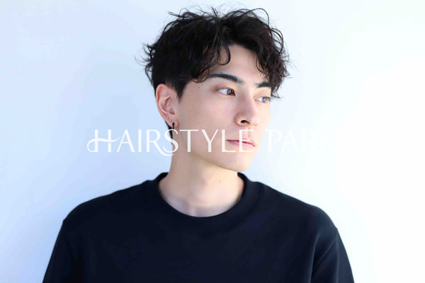 ヘアスタイル写真PhotoNo:375-1 (2) [ショート,ベリーショート,メンズ,カジュアル,クール / かっこいい,カット,パーマ,縦型 ]