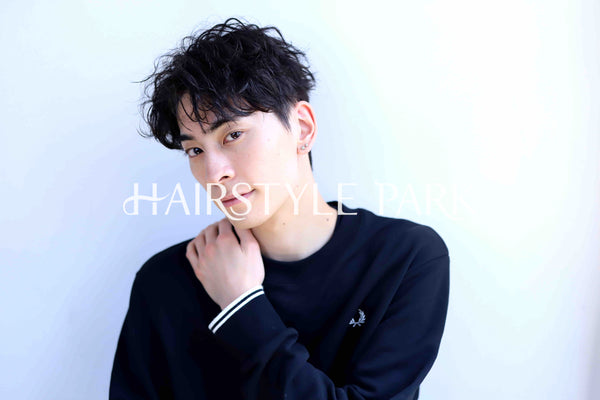 ヘアスタイル写真PhotoNo:375-1 (6) [ショート,ベリーショート,メンズ,カジュアル,クール / かっこいい,カット,パーマ,縦型 ]