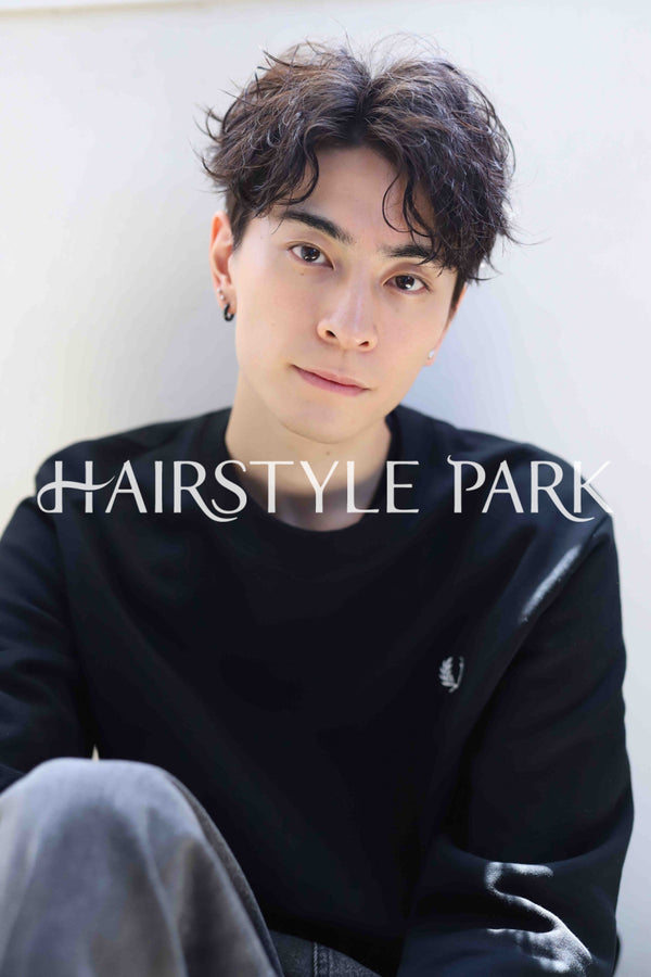 ヘアスタイル写真PhotoNo:375-1 (8) [ショート,ベリーショート,メンズ,カジュアル,クール / かっこいい,カット,パーマ,縦型 ]