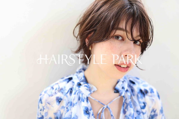 ヘアスタイル写真PhotoNo:376-2 (44) [ショートミディアム,レディース,モテ・愛され,カジュアル,カット,カラー,パーマ,縦型 ]