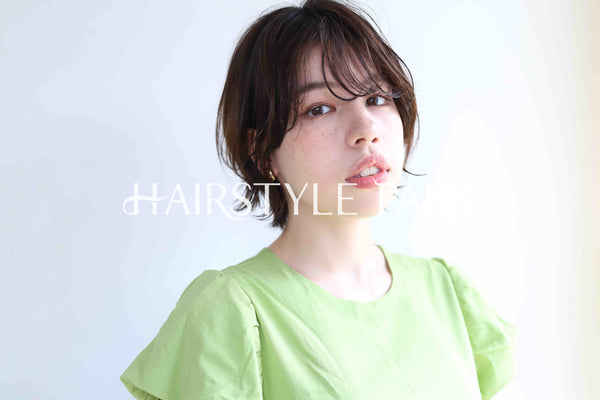 ヘアスタイル写真PhotoNo:376-3 (7) [ショートミディアム,レディース,モテ・愛され,カジュアル,カット,カラー,パーマ,縦型 ]