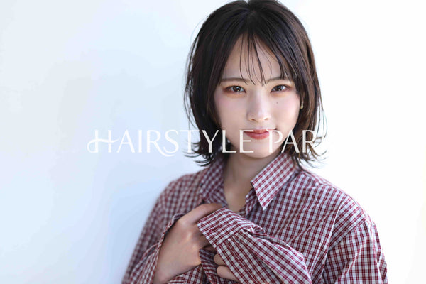 ヘアスタイル写真PhotoNo:377-1 (10) [ミディアム,レディース,ナチュラル,モテ・愛され,カジュアル,カット,カラー,パーマ,縦型 ]