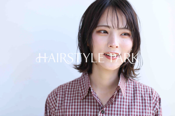 ヘアスタイル写真PhotoNo:377-1 (1) [ミディアム,レディース,ナチュラル,モテ・愛され,カジュアル,カット,カラー,パーマ,縦型 ]