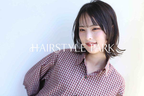 ヘアスタイル写真PhotoNo:377-1 (6) [ミディアム,レディース,ナチュラル,モテ・愛され,カジュアル,カット,カラー,パーマ,縦型 ]
