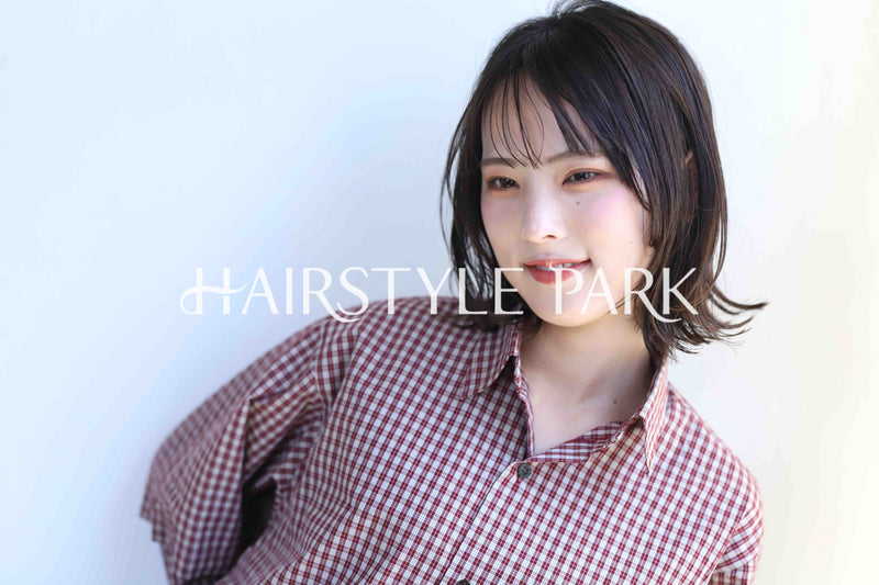 ヘアスタイル写真PhotoNo:377-1 (6) [ミディアム,レディース,ナチュラル,モテ・愛され,カジュアル,カット,カラー,パーマ,縦型 ]