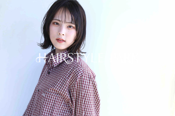 ヘアスタイル写真PhotoNo:377-1 (8) [ミディアム,レディース,ナチュラル,モテ・愛され,カジュアル,カット,カラー,パーマ,縦型 ]