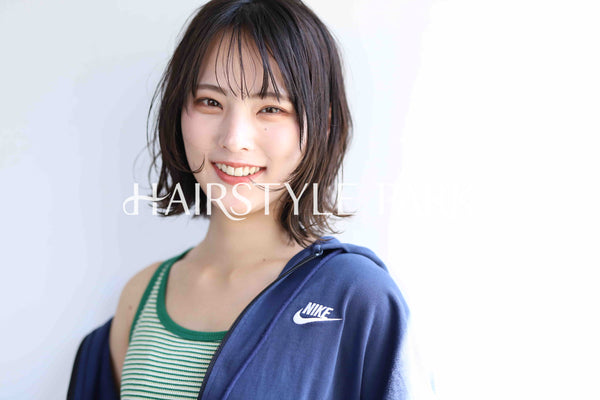 ヘアスタイル写真PhotoNo:377-2 (9) [ミディアム,レディース,ナチュラル,モテ・愛され,カジュアル,カット,カラー,パーマ,縦型 ]