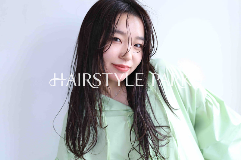ヘアスタイル写真PhotoNo:378-1 (17) [ロング,レディース,ナチュラル,クール / かっこいい,カット,パーマ,縦型 ]