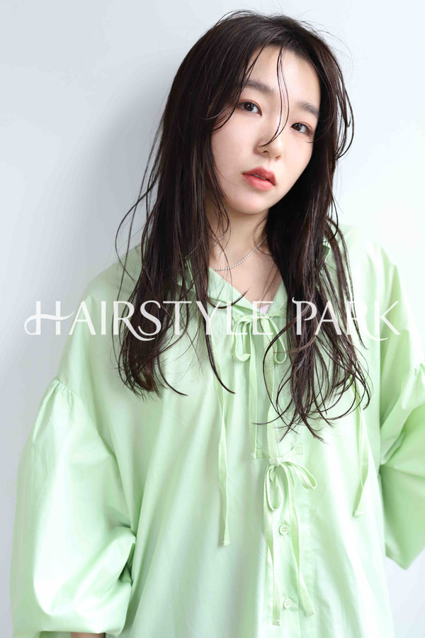 ヘアスタイル写真PhotoNo:378-1 (9) [ロング,レディース,ナチュラル,クール / かっこいい,カット,パーマ,縦型 ]