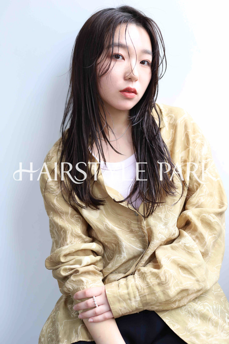 ヘアスタイル写真PhotoNo:378-4 (4) [ロング,レディース,ナチュラル,クール / かっこいい,カット,パーマ,縦型 ]