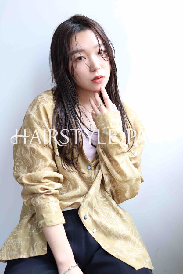 ヘアスタイル写真PhotoNo:378-4 (7) [ロング,レディース,ナチュラル,クール / かっこいい,カット,パーマ,縦型 ]