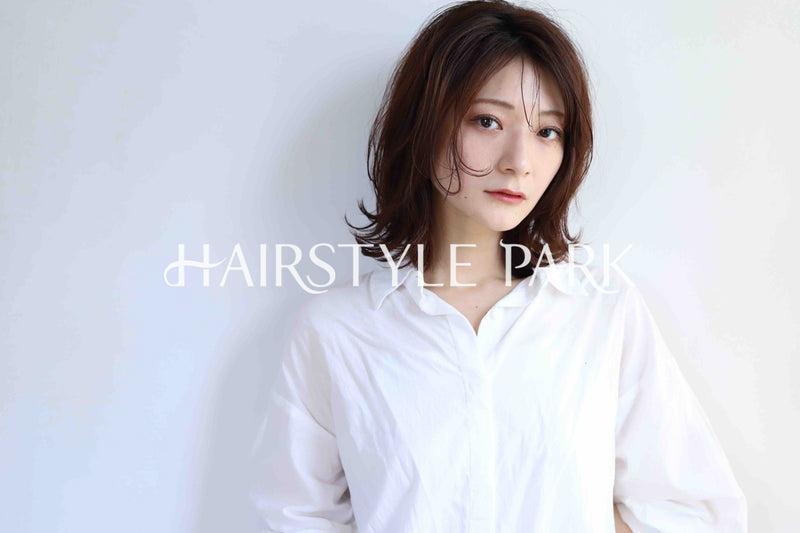 ヘアスタイル写真PhotoNo:379-1 (7) [ミディアム,レディース,ナチュラル,モテ・愛され,カット,カラー,縦型 ]