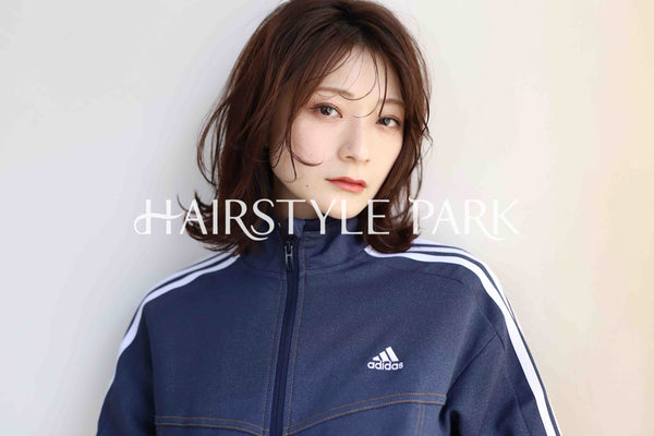 ヘアスタイル写真PhotoNo:379-2 (10) [ミディアム,レディース,ナチュラル,モテ・愛され,カット,カラー,パーマ,縦型 ]